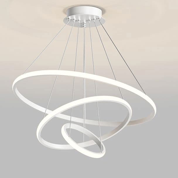 LED осветително тяло Ziel Lighting HPS-6055W бяло 68W + дистанционно
