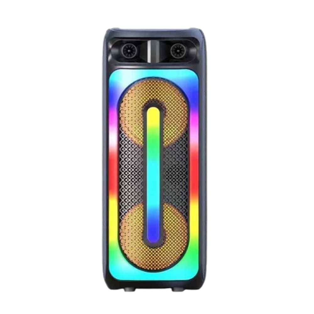 Парти колона Optonica 2X8INCH Bluetooth + микрофон