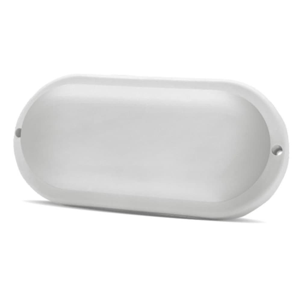 LED плафон елипса Into 15W 4000K бял IP65