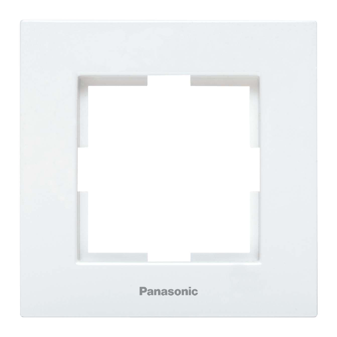 Единична рамка Каре Плюс Panasonic бяла 