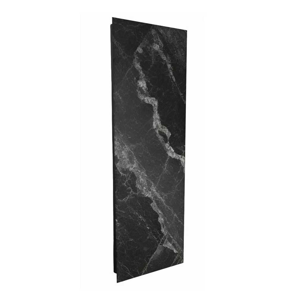Алуминиев радиатор за баня TMX Print BL Marble 600x1200мм черен 391W