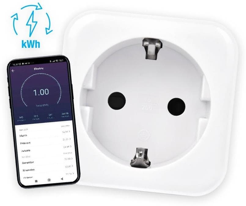 Смарт адаптер Commel с Wi-Fi управление 16A 