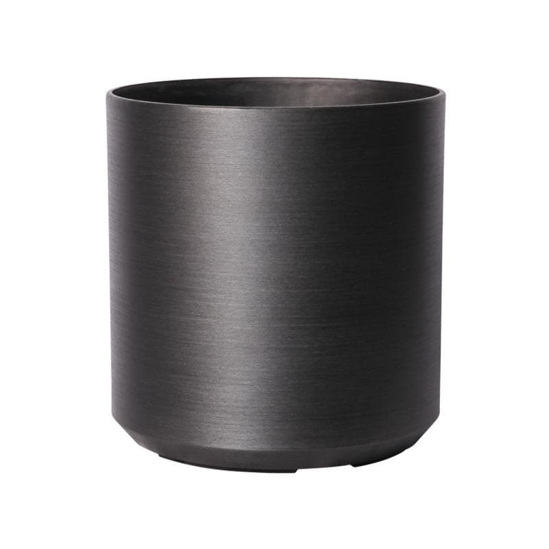 Саксия 35x35x35см матирано сиво