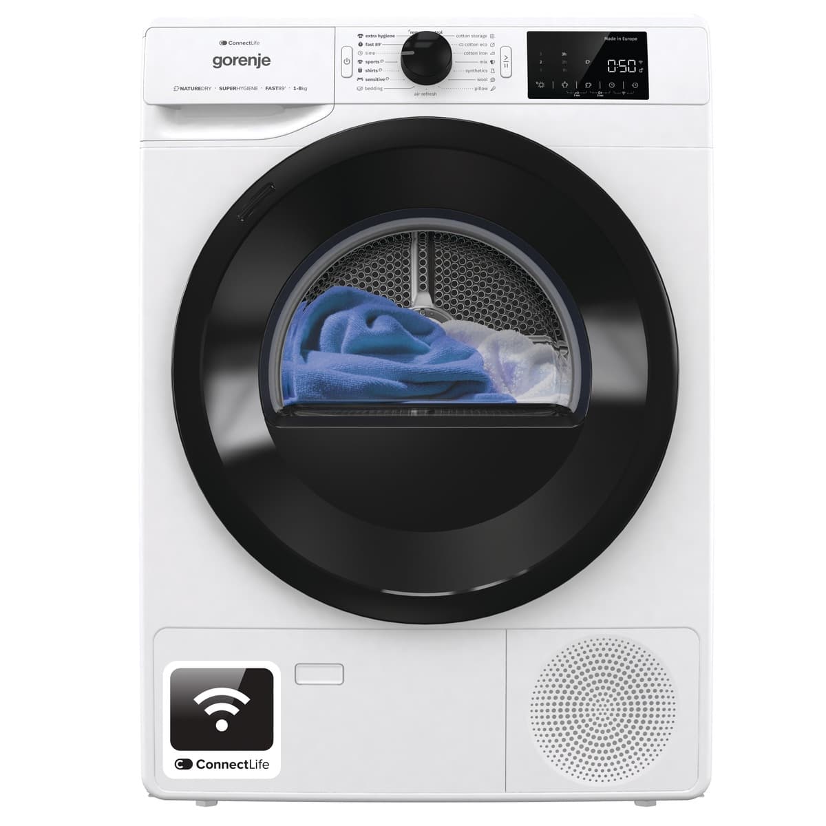 Сушилня Gorenje DPNE82/GNLWIFI 8 кг