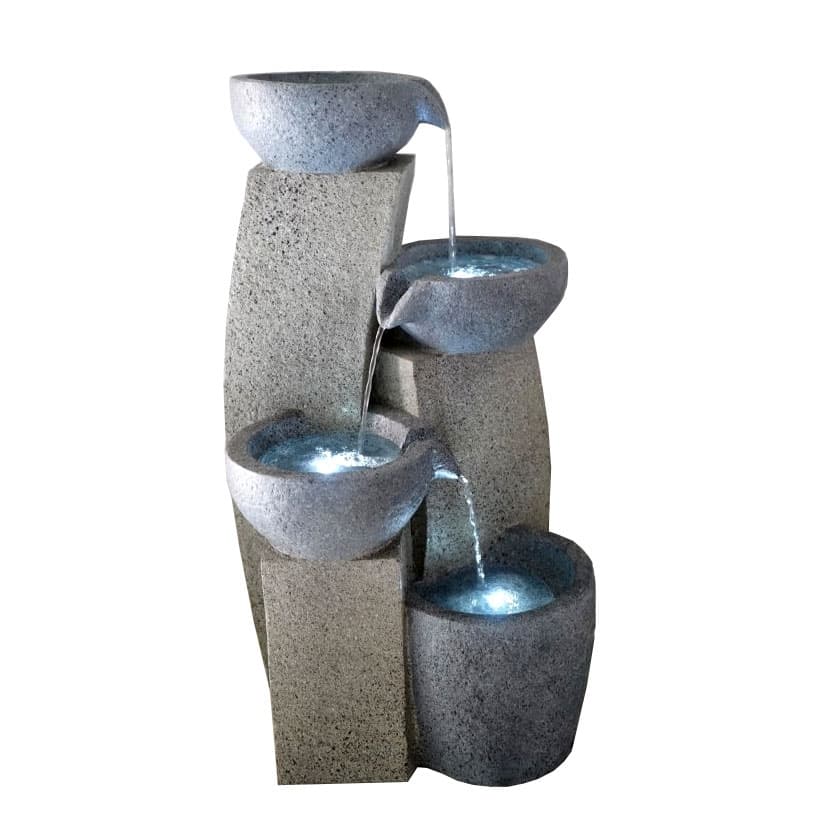 Градински фонтан от полирезин с LED светлина My Garden R3220010XTQ