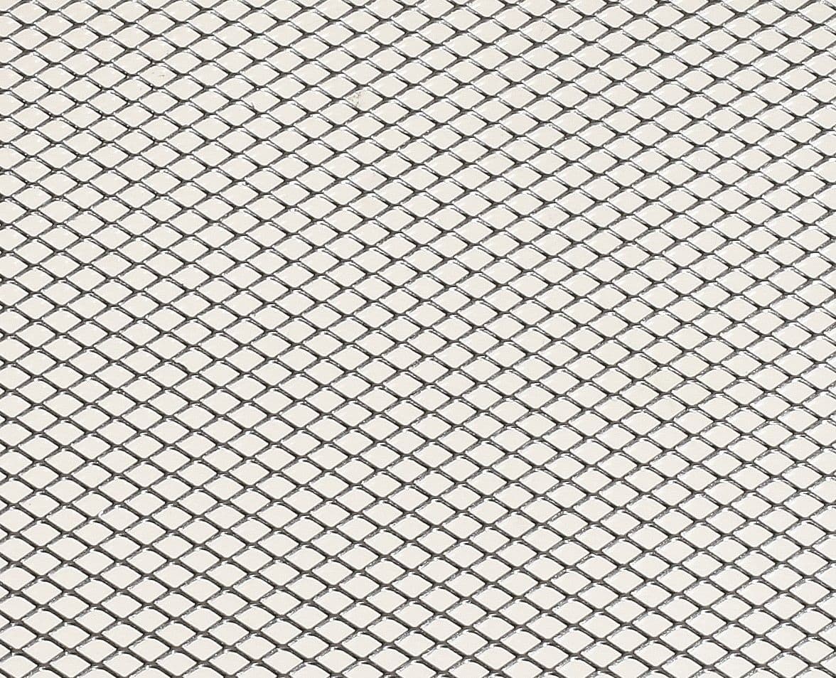 Стоманена перфорирана ламарина 500x200мм сребриста