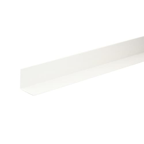 PVC ъглов профил 200x3x3 см бял
