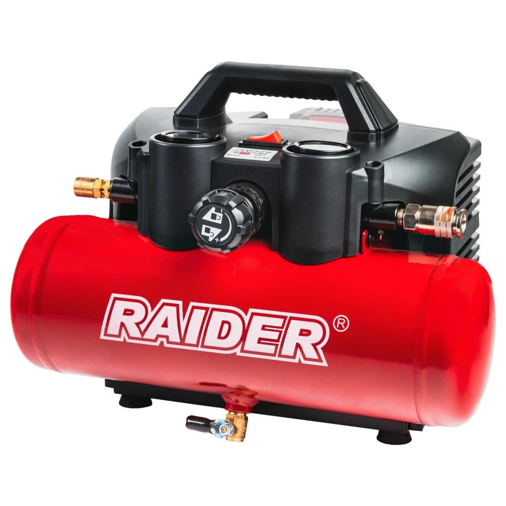 Акумулаторен компресор за въздух Raider R20 RDP-J4AC20 Solo 20V 4л