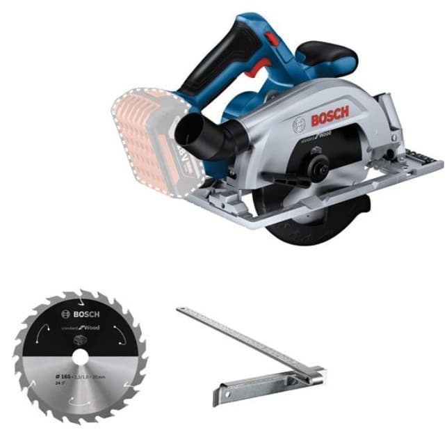 Акумулаторен ръчен циркуляр Bosch GKS 185-LI Solo без батерия и зарядно