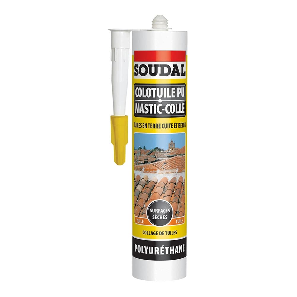 Полиуретанов уплътнител за керемиди Soudal Colotuile 300мл