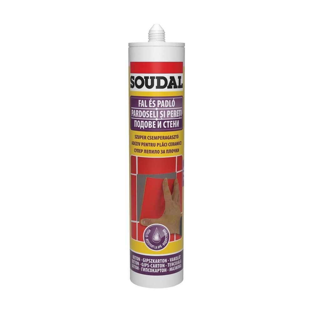 Фаянсово лепило Soudal 24A 300мл