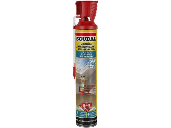 Изолационна ръчна пяна Soudal sprayable foam 700мл