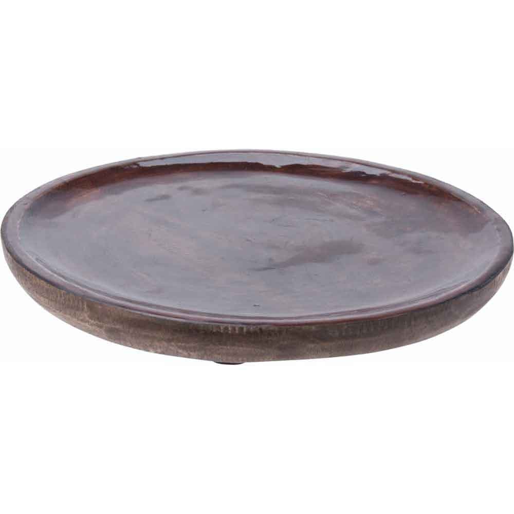 Поднос Mango Brown 25х1,5см