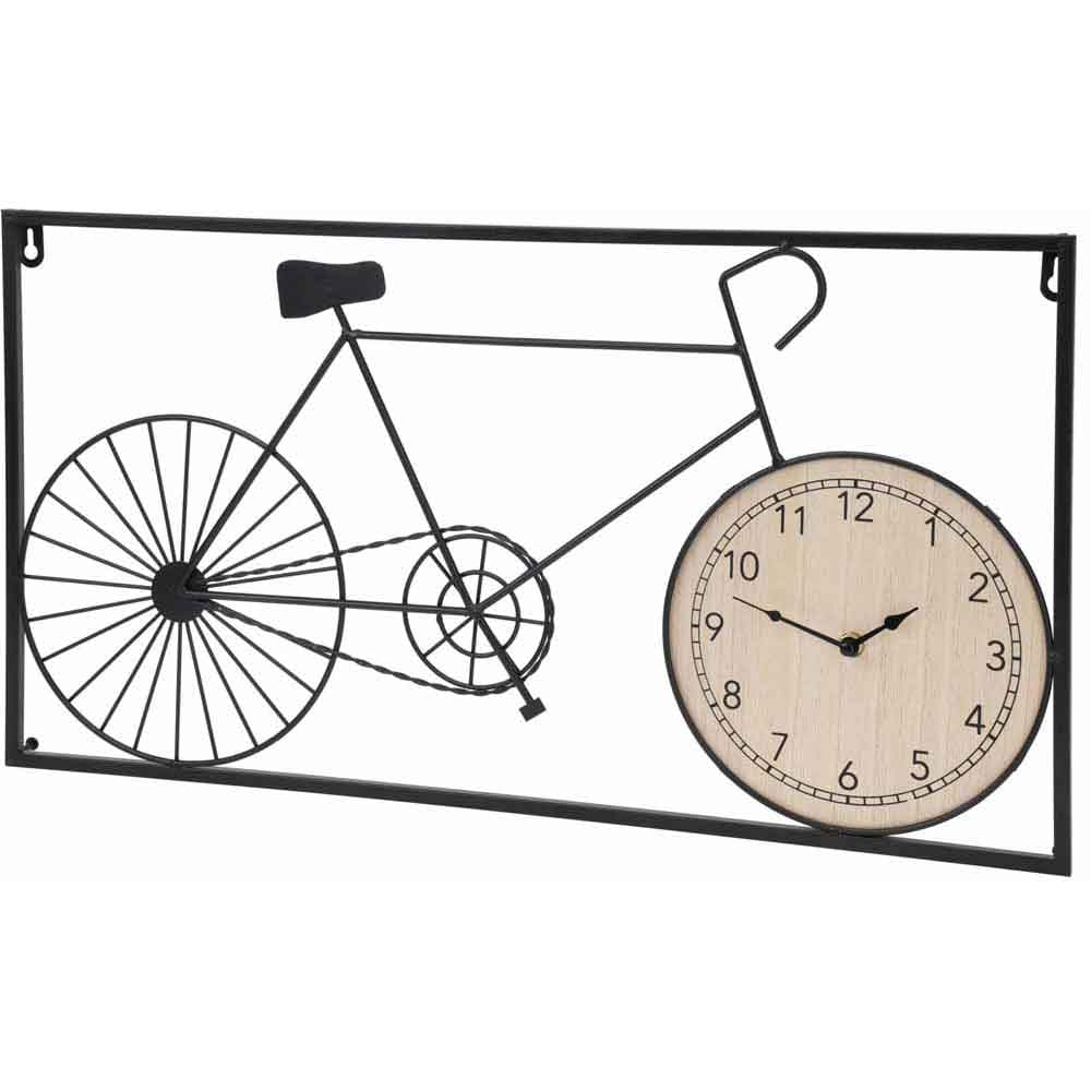 Стенен часовник Bicycle 60x32x5см