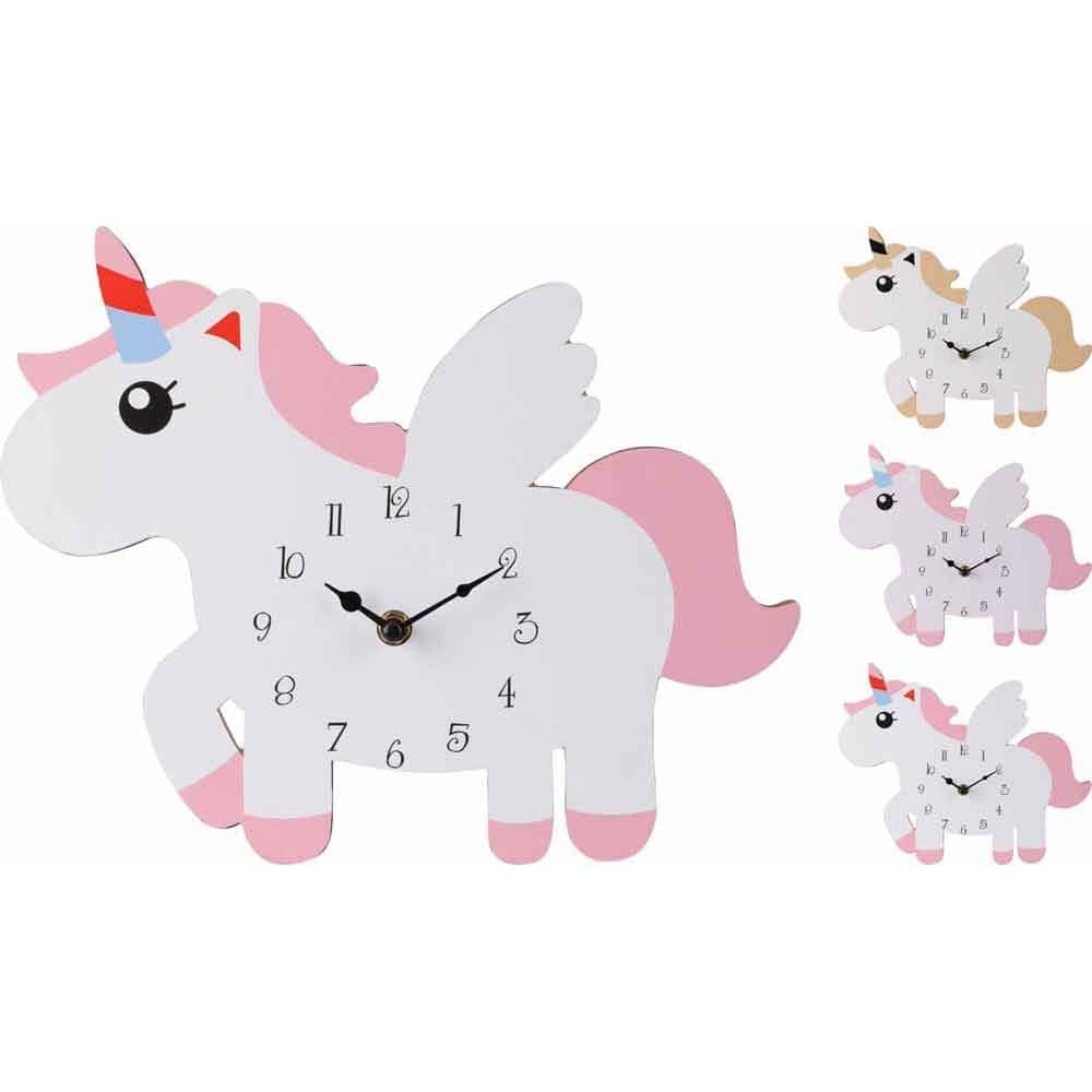 Стенен часовник Unicorn 30х24х3,5см