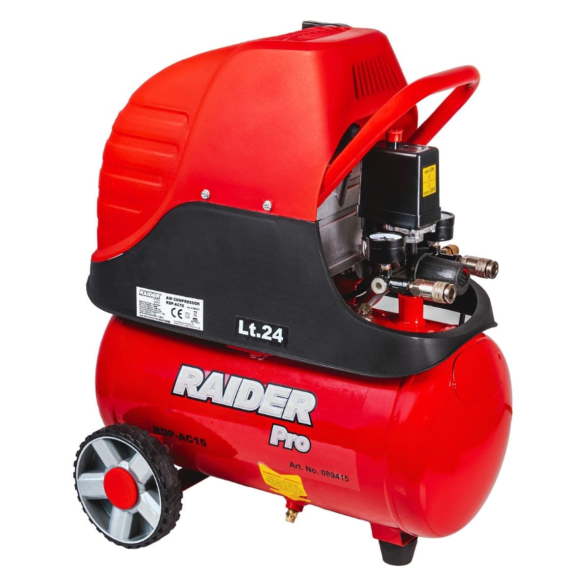 Компресор Raider RDP-AC15 / 24л 1,5kW