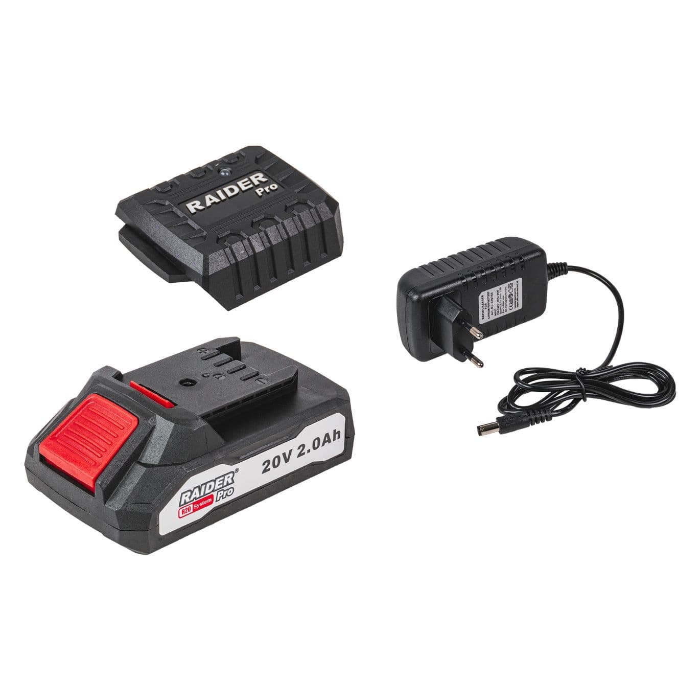 Комплект батерия 2Ah и зарядно за Raider RDP-R20 System