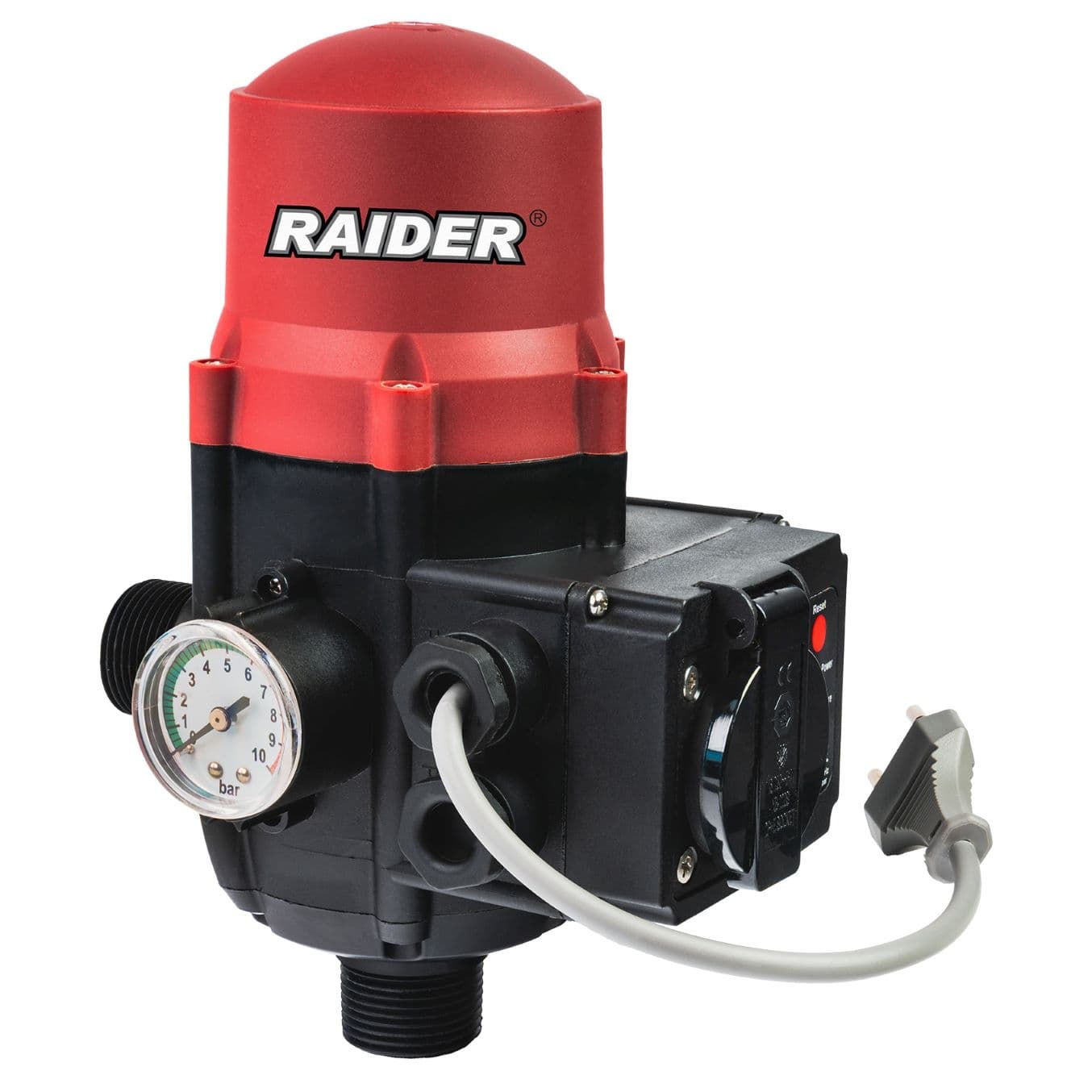 Електронен пресостат Raider RD-EPC03 / 2,2kW 2,5bar