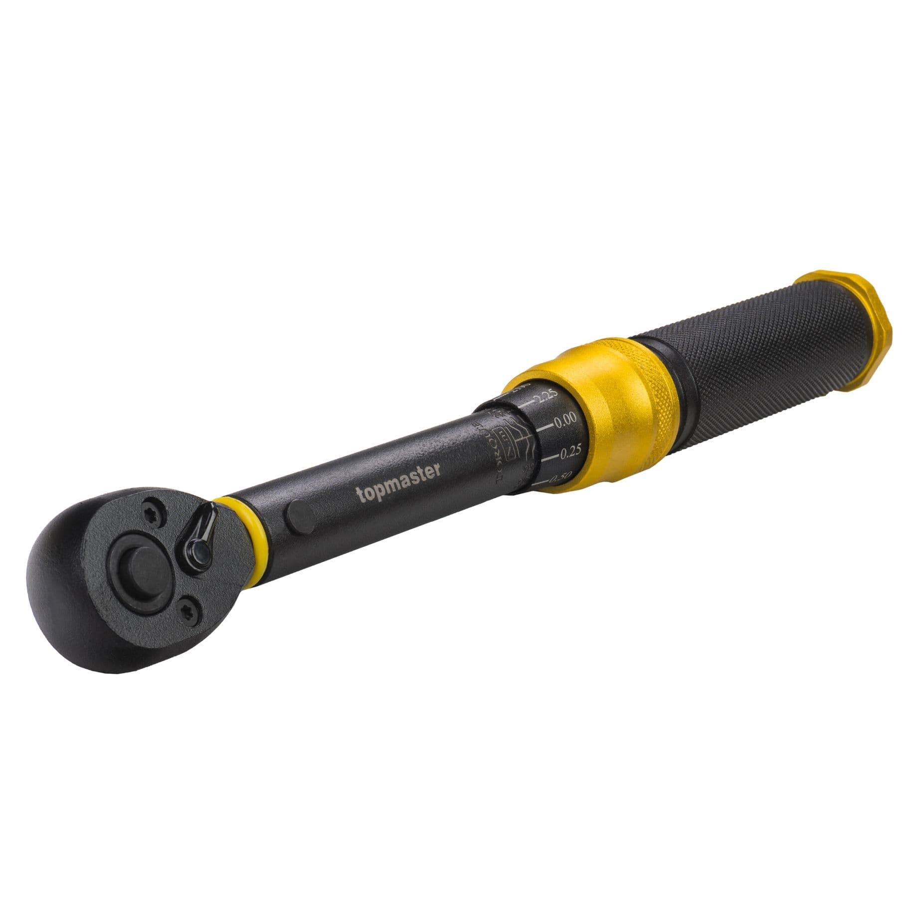 Комплект динамометричен ключ с вложки и удължител Topmaster TMP 1/4" 5-25Nm