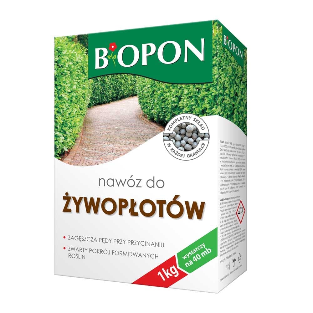 Гранулиран тор за жив плет Biopon 1кг