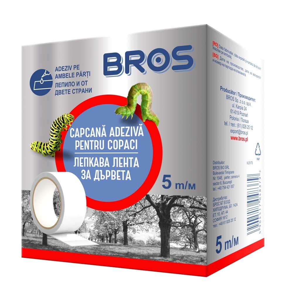 Лепкава лента за дървета Biopon 5м