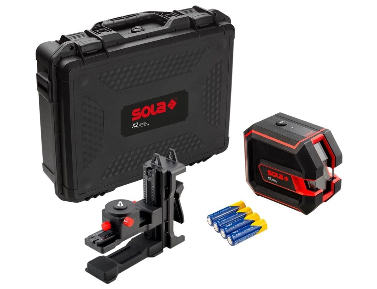 Лазерен нивелир Sola X2 Green Professional 30/80м