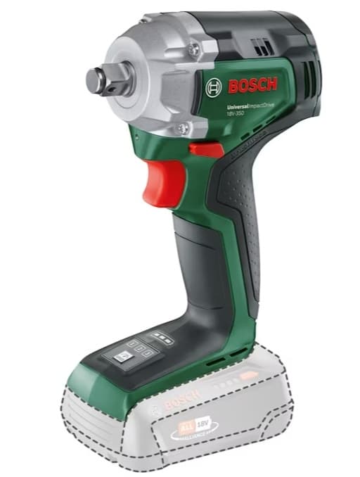 Акумулаторен ударен гайковерт Bosch UniversalImpactDrive 18V без батерия и зарядно