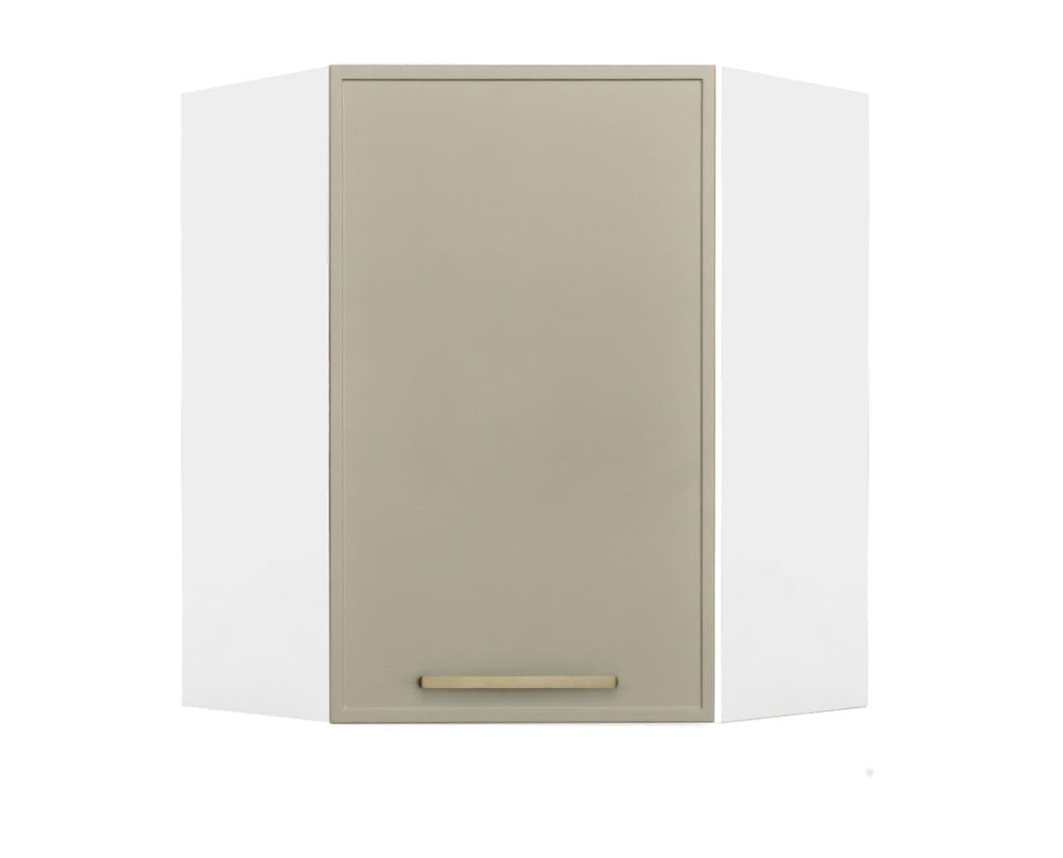 Горен ъглов шкаф Matis VU 60 Alba маслина