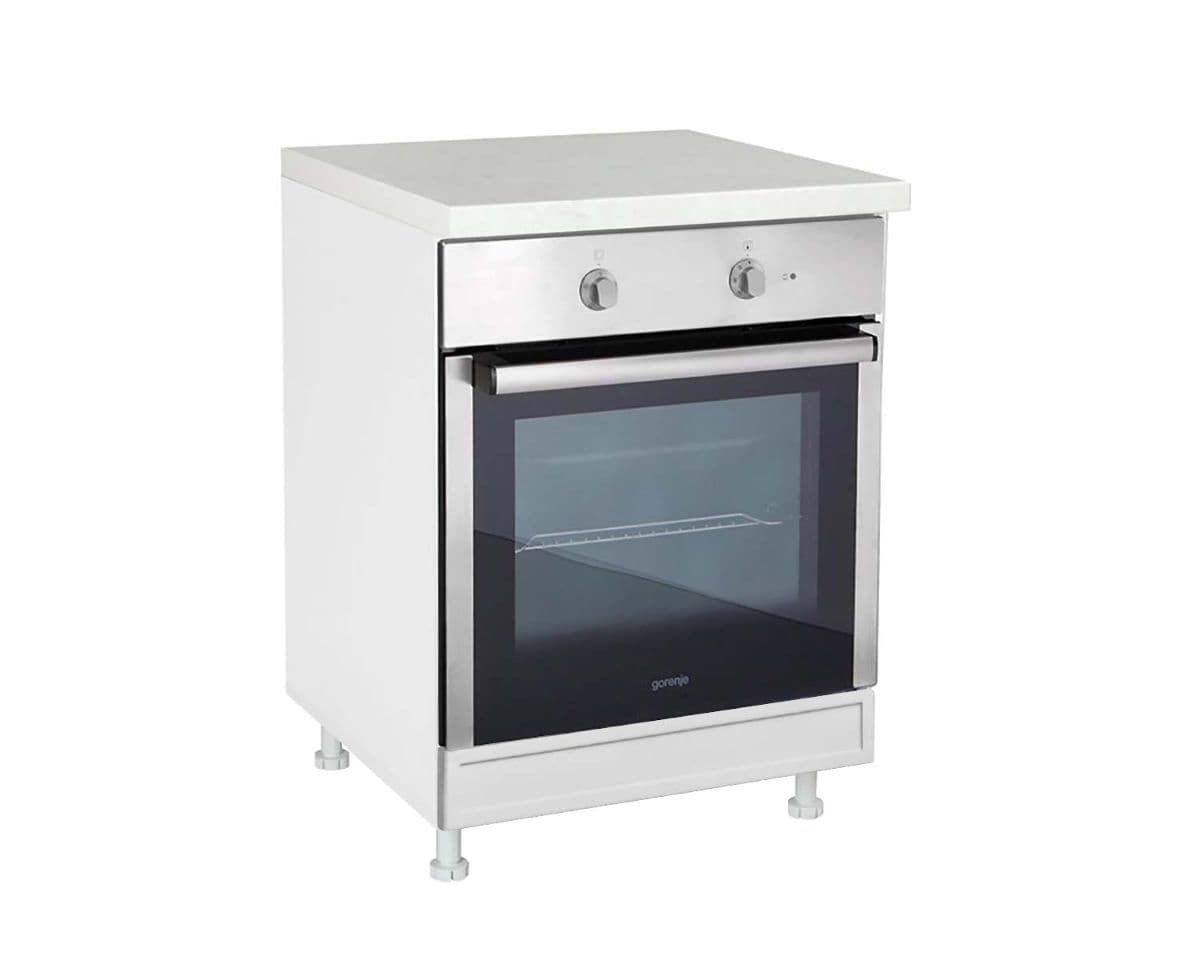 Долен шкаф за фурна Matis D 60 R Alba бял