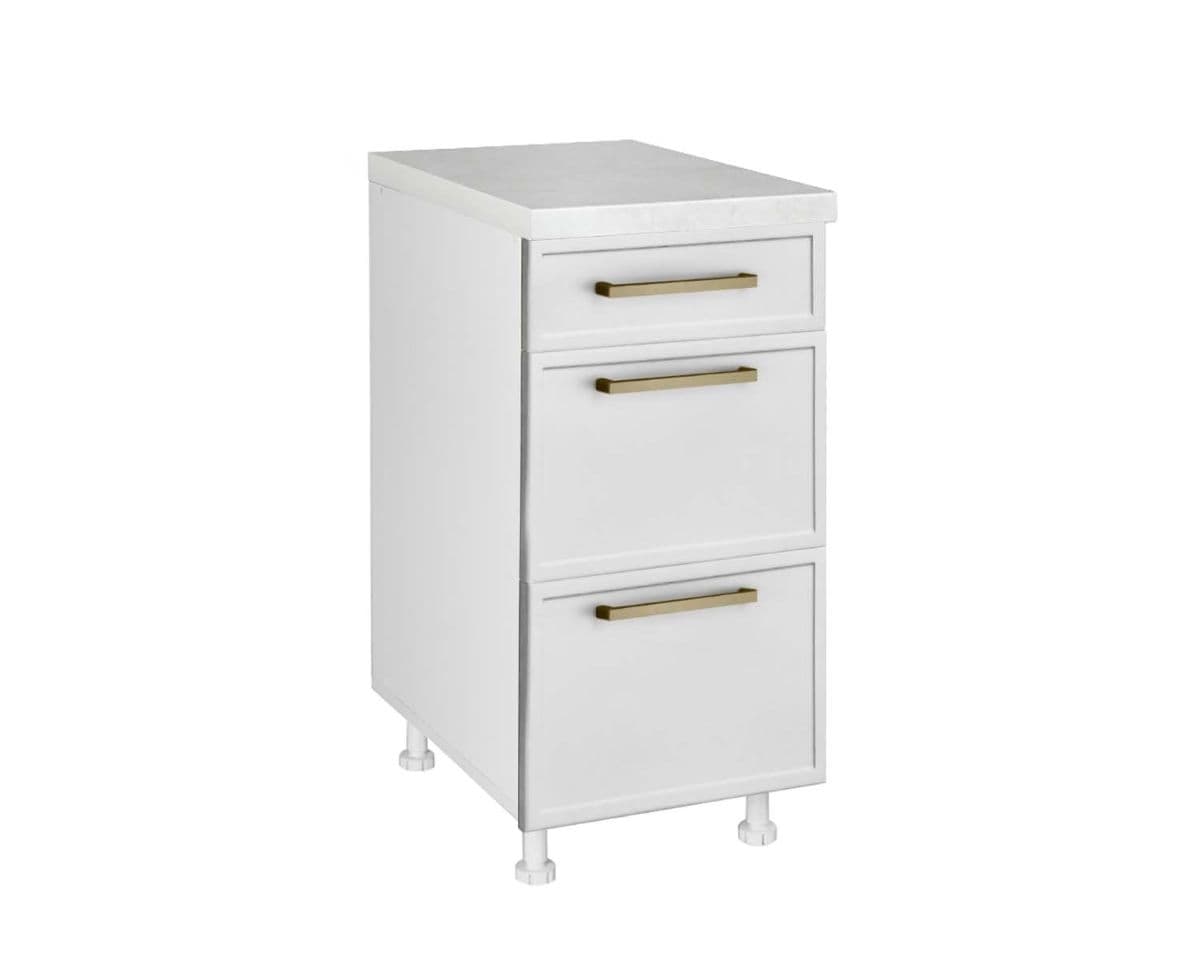 Долен шкаф Matis D 40 3F B Alba бял