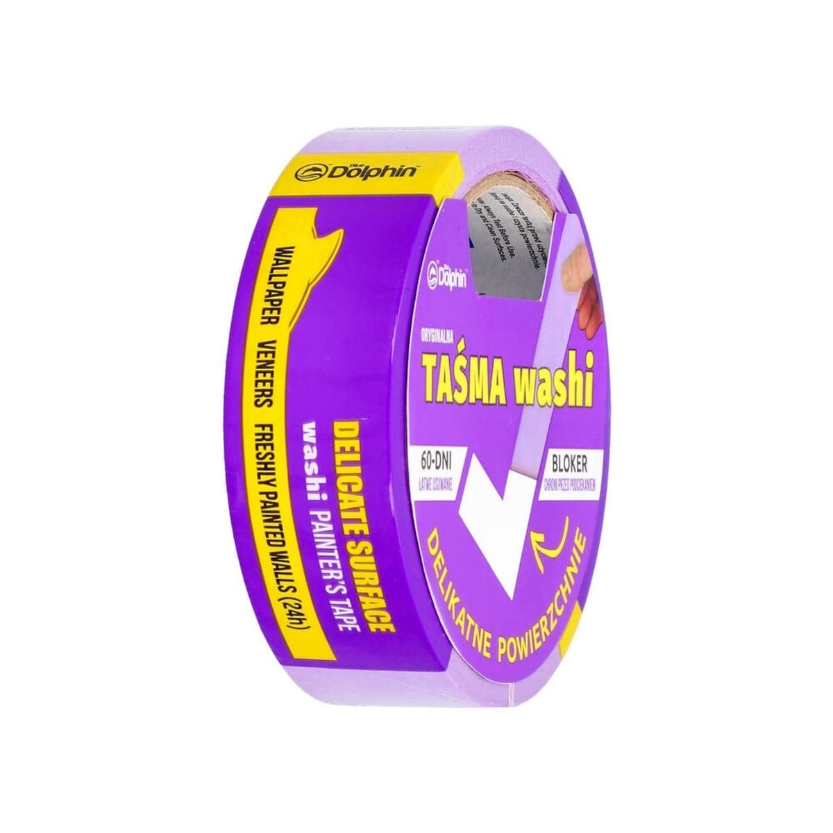 Хартиена лента за прясна боя Blue Dolphin Washi 29мм x 25м