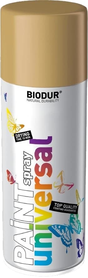 Цветен спрей Helios Biodur Universal RAL 1001 бежов 400мл