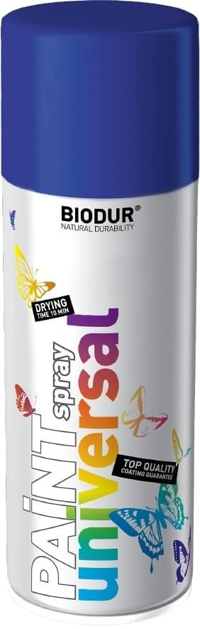 Цветен спрей Helios Biodur Universal RAL 5002 син ултрамарин 400мл