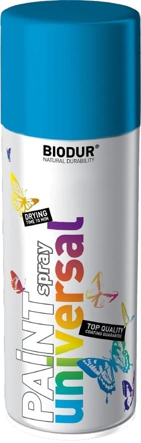 Цветен спрей Helios Biodur Universal RAL 5015 небесно синьо 400мл
