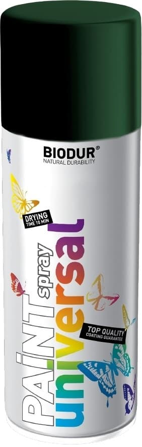 Цветен спрей Helios Biodur Universal RAL 6005 зелен мъх 400мл