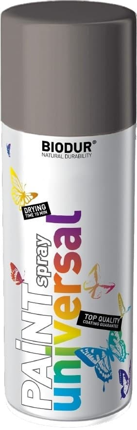 Цветен спрей Helios Biodur Universal RAL 7024 графит 400мл