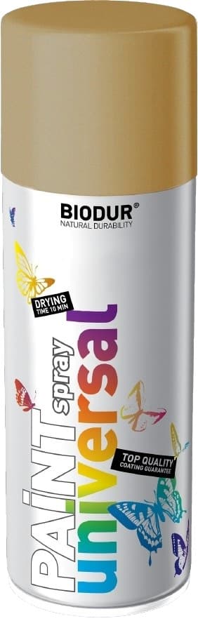 Цветен спрей Helios Biodur Universal антично злато 400мл