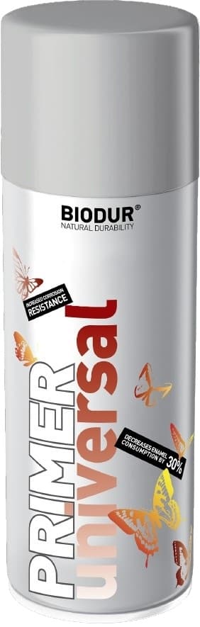 Спрей грунд Helios Biodur сив