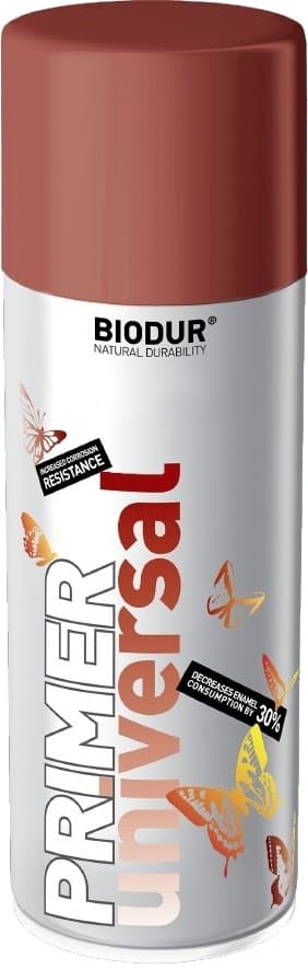 Спрей грунд Helios Biodur червен