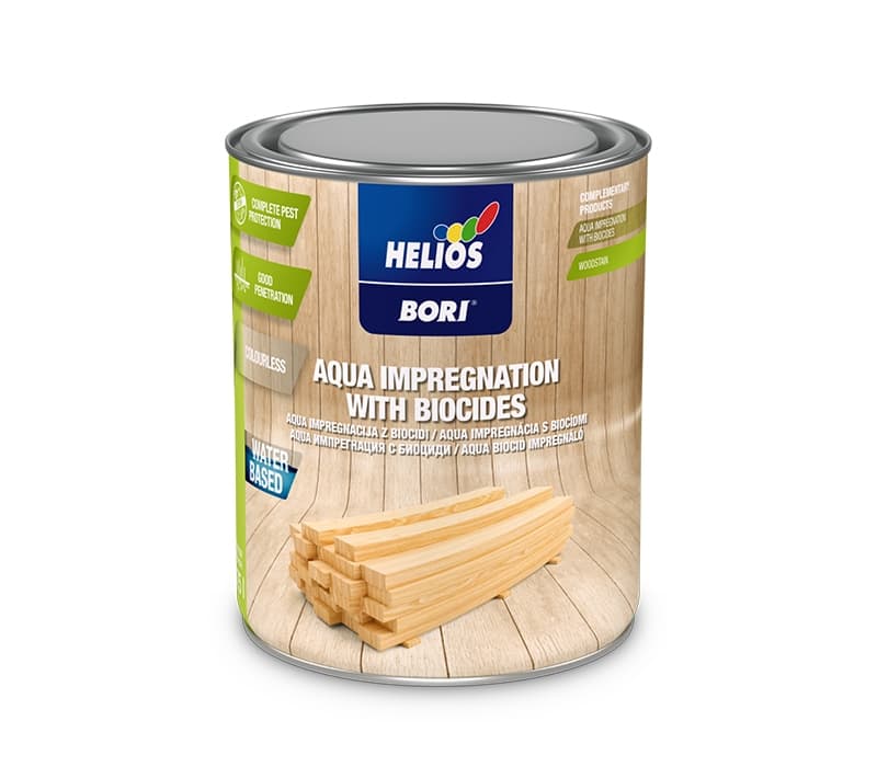 Импрегнация със съдържание на биоцид Helios Bori Aqua 0,75л
