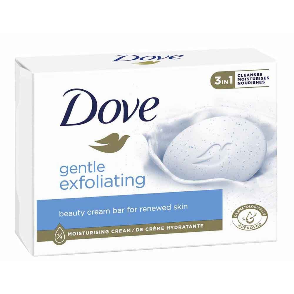 Твърд крем сапун Dove Exfoliating 90г