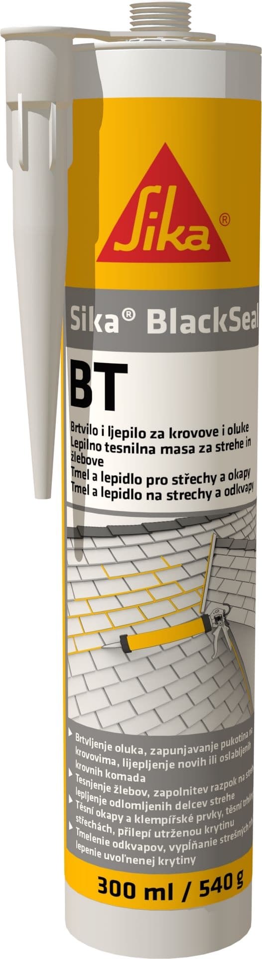Бутилов мастик Sika BlackSeal BT 300мл