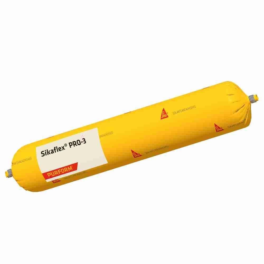Полиуретанов уплътнител за подови настилки Sikaflex PRO-3 Purform тъмносив 600мл