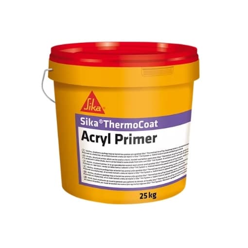 Акрилен грунд за декоративни мазилки SikaThermoCoat Acryl Primer бял 25кг