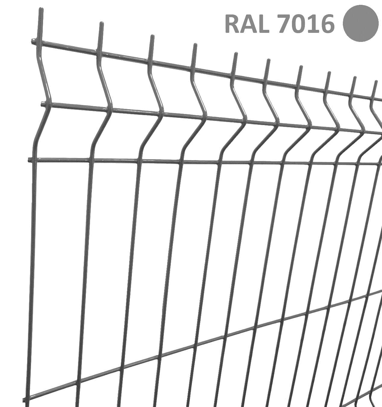 Оградно пано антрацит 2030х2510мм
