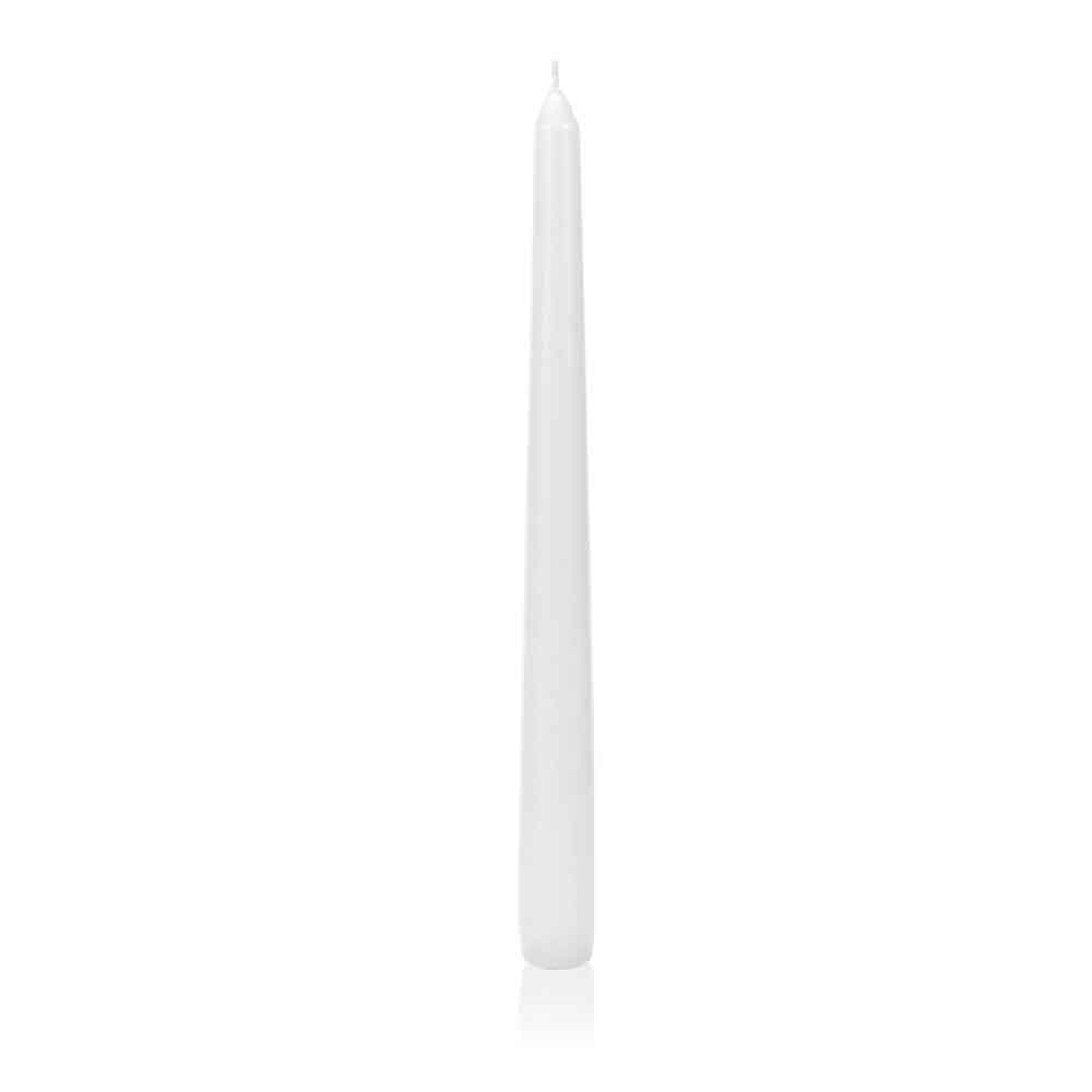 Свещ Bartek Candles Cone 25см бяла