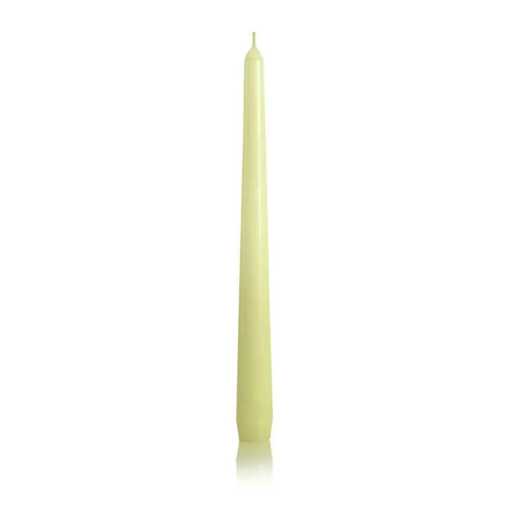 Свещ Bartek Candles Cone 25см жълта
