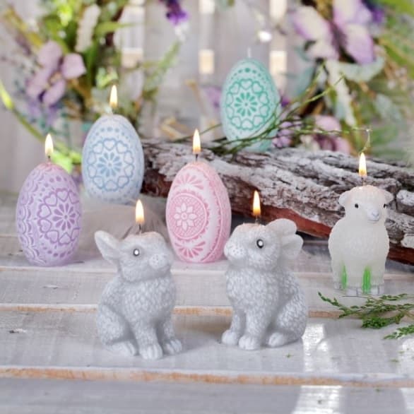 Свещ Bartek Candles Happy Easter фигурка микс 7,5см
