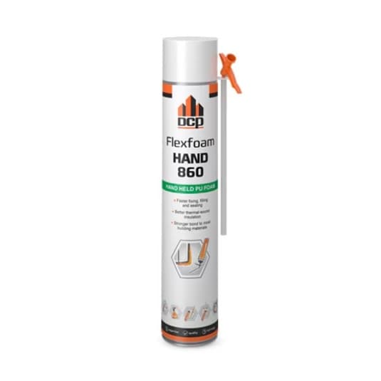 Ръчна полиуретанова пяна DCP Flexfoam Hand 860 флакон 750мл