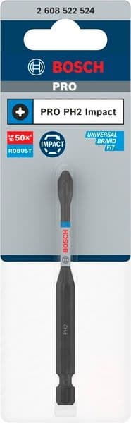 Бит Bosch Pro Phillips Impact PH2 / 90мм 1 брой